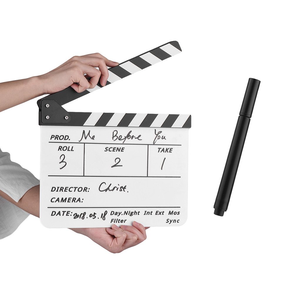 Amazon.co.jp: Duangu 映画撮影用 ハリウッド 風 カチンコ 表